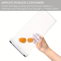 6pcs Airtight Food Storage Containers by Snagg A Container
