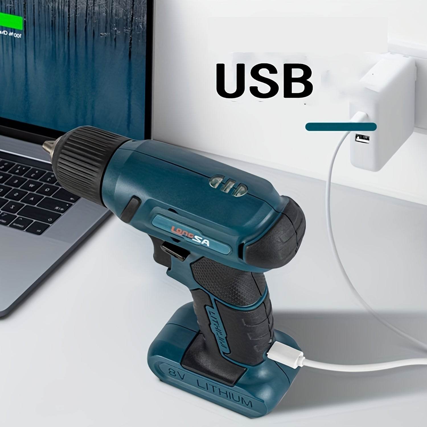 1300mAh Cordless Drill Driver Set - SnaggIt