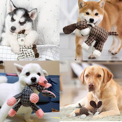 6PCS Plush Dog Toys with Squeaker - SnaggIt