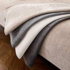 2pcs Yanmo Chenille L-Shaped Sofa Cover by Snagg A Sofa Cover