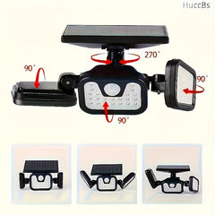 4pcs Solar LED Outdoor Lamps by Snagg An Outdoor Light