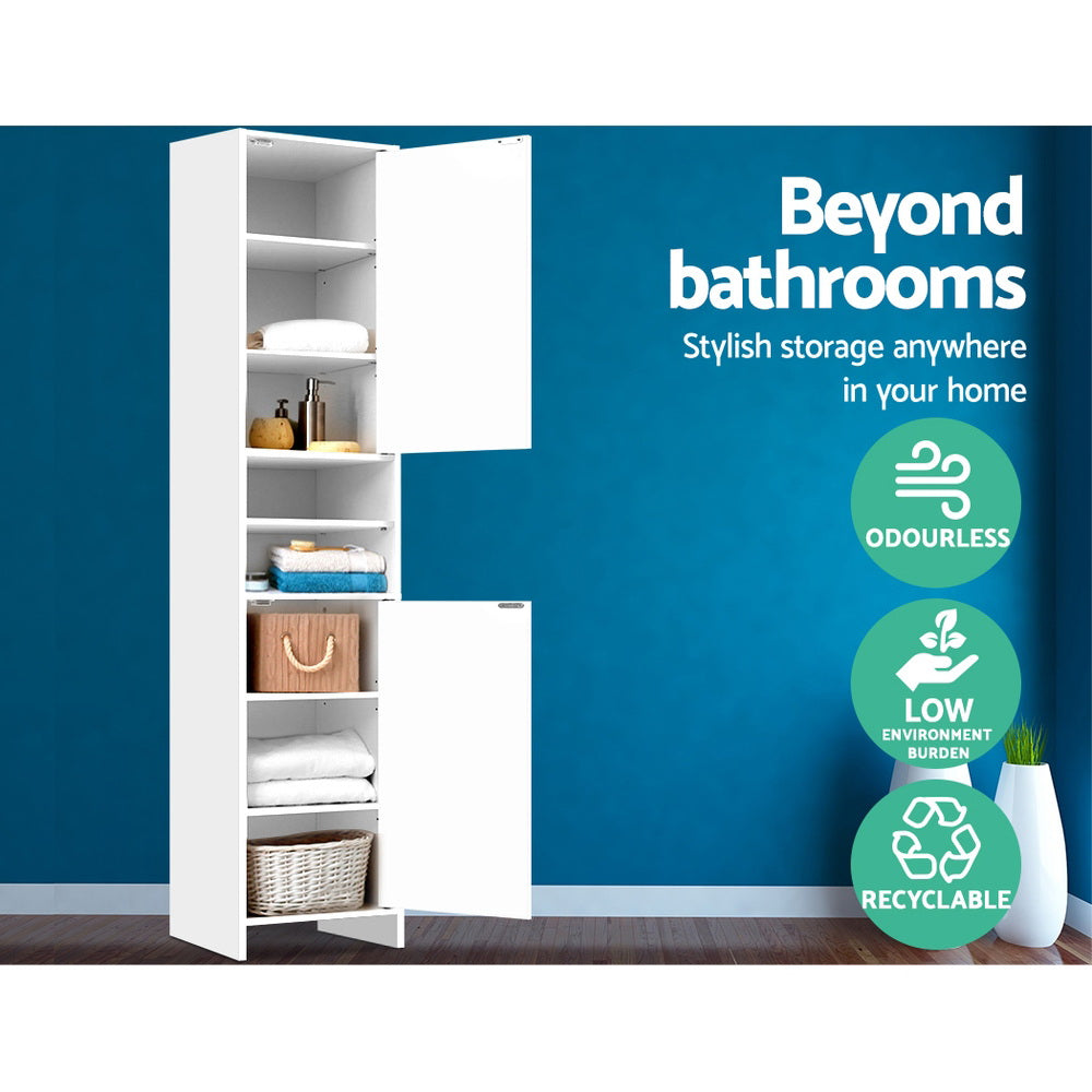 185cm Bathroom Tallboy Cabinet by Snagg A Cabinet