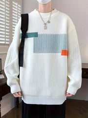 Men’s Geometric Pattern Sweater by Snagg A Jumper