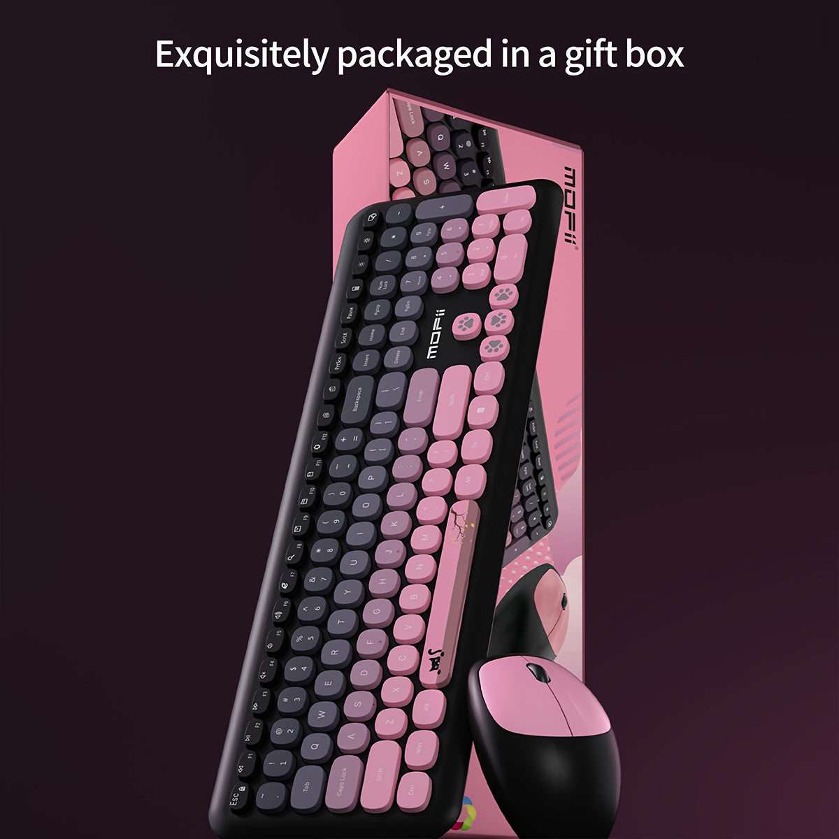 2.4G Wireless Keyboard & Mouse Set Quick USB Connection for Office, Gaming & Everyday Use by Snagg A Keyboard