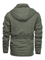 Heavyweight Winter Jacket with Detachable Hood by Snagg A Jacket