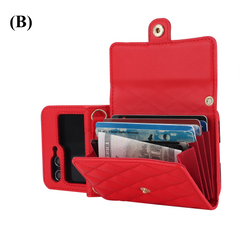 Crossbody Leather Wallet Case – for Samsung Galaxy Z Flip Series