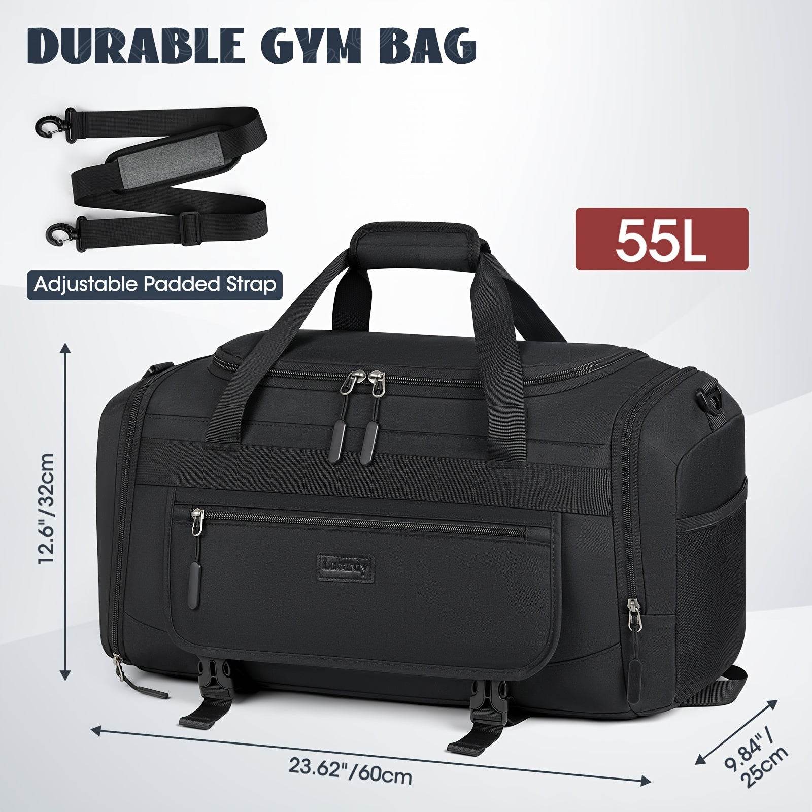 40L–55L Fitness Duffel Bag - SnaggIt