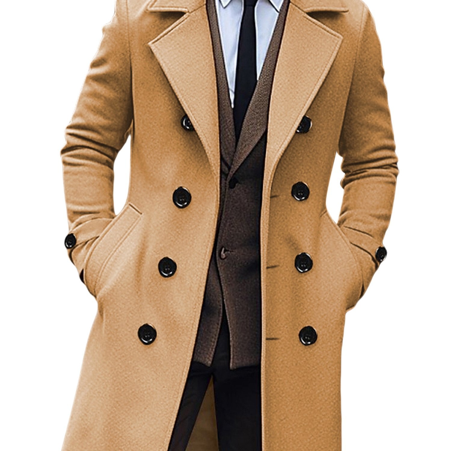 Men’s Tweed Pea Coat by Snagg A Coat