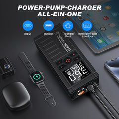 5 in 1 Car Jump Starter with Air Compressor by Snagg A Jump Starter