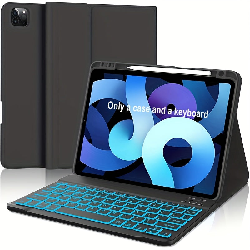 Protective Case With Keyboard Suitable for iPad Pro 11 by Snagg A Wireless Keyboard