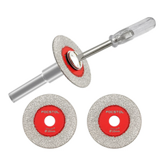 Mini Brazed Cutting Disc Saw Blade | Glass Jade Crystal Tile Marble Round Shank CE Certified 30–50mm