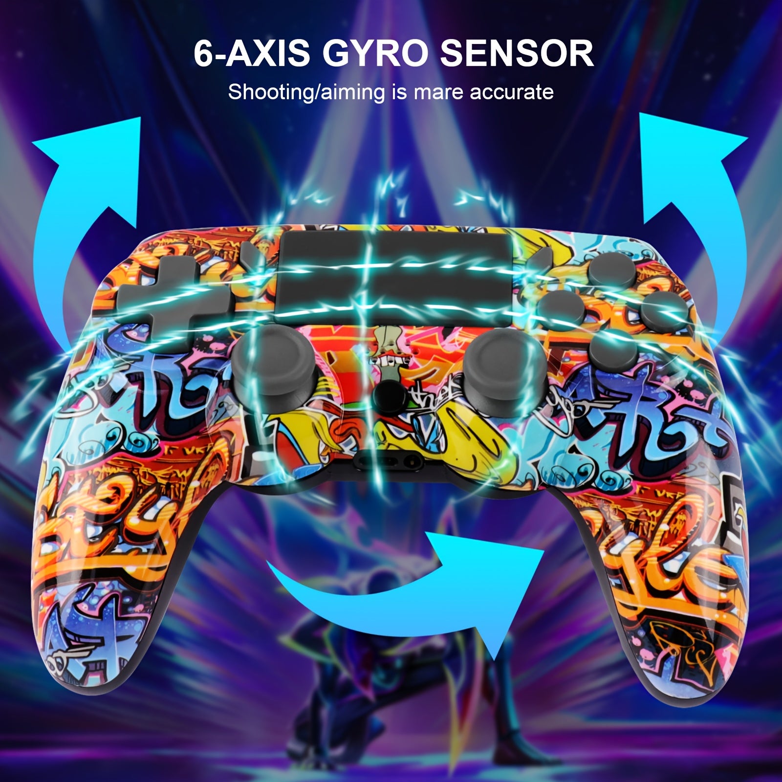 Wireless Game Controller Compatible With PS3, PS4 & PC by Snagg A Game Controller