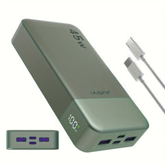 45W Fast-Charge Power Bank - 20,000mAh High Capacity