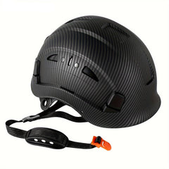 Carbon Fiber Pattern Safety Helmet by Snagg A Safety Helmet