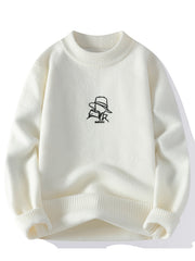 Men’s Graphic Knit Sweatshirt by Snagg A Jumper