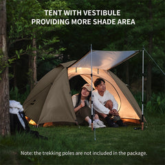 2 to 3 Person Ultralight Hiking Tent by Snagg A Camping Tent
