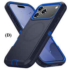 Armor Shockproof Defender Magesafe Case - For iPhone 17 Series - D / Phone Cases & Covers
