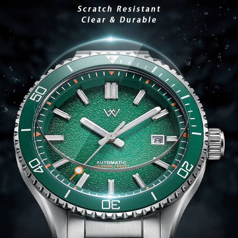 Automatic Mechanical Dive Watch – MIYOTA 8215 Movement | Sapphire Crystal | 200M Waterproof - Men’s Watches