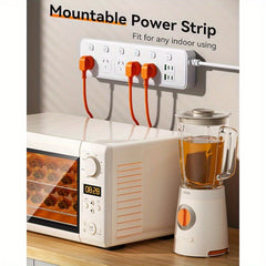 Powerboard with USB | 5 Outlets & 6 Fast Charging Ports (1.8m) by Snagg An Extension Cable