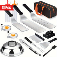 15pcs Outdoor BBQ Griddle Accessories Kit by Snagg A BBQ Tool Set