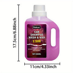 High Concentration Pink Car Wash Foam by Snagg A Car Soap