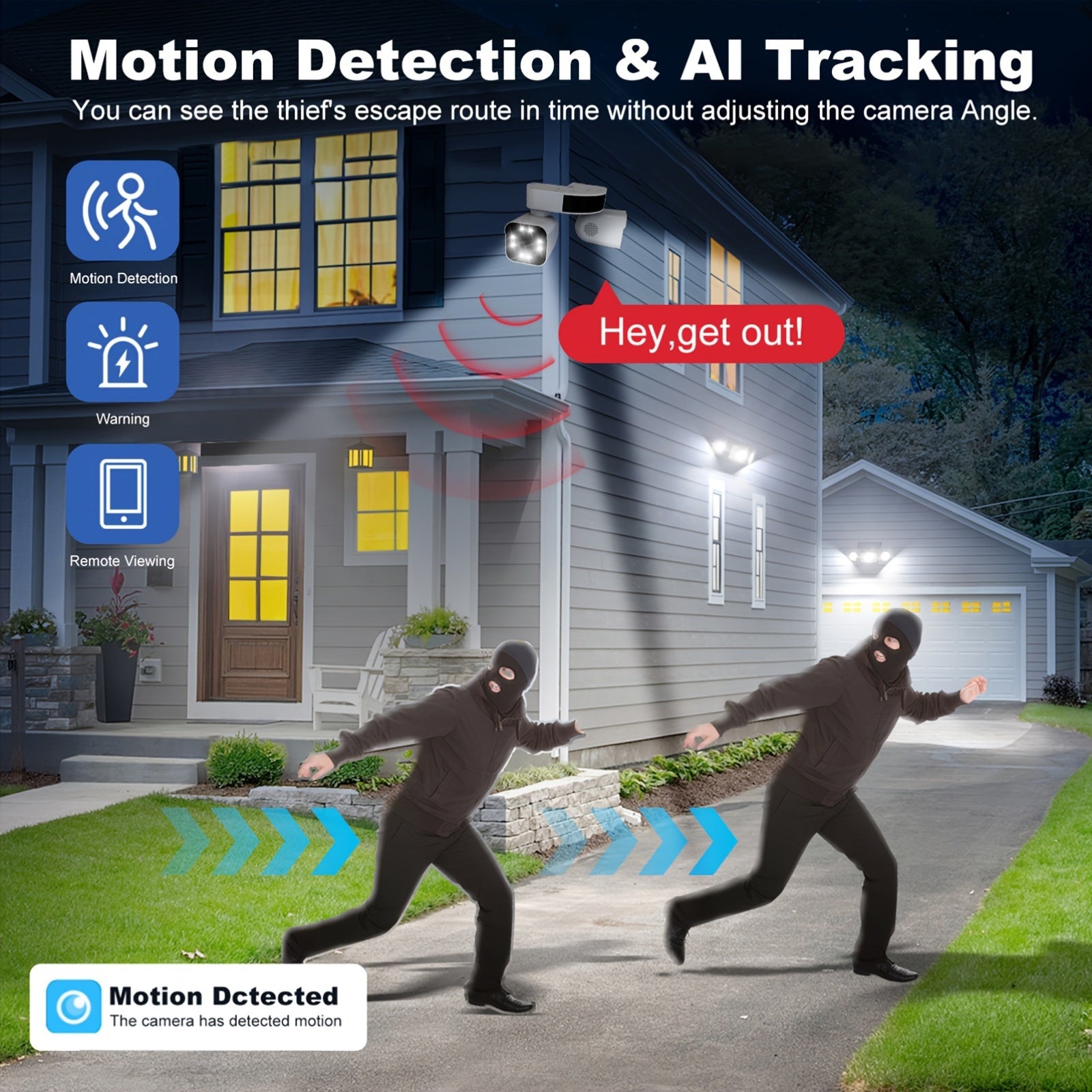 3MP Outdoor WiFi Security Camera with Motion Detection by Snagg An Outdoor Camera