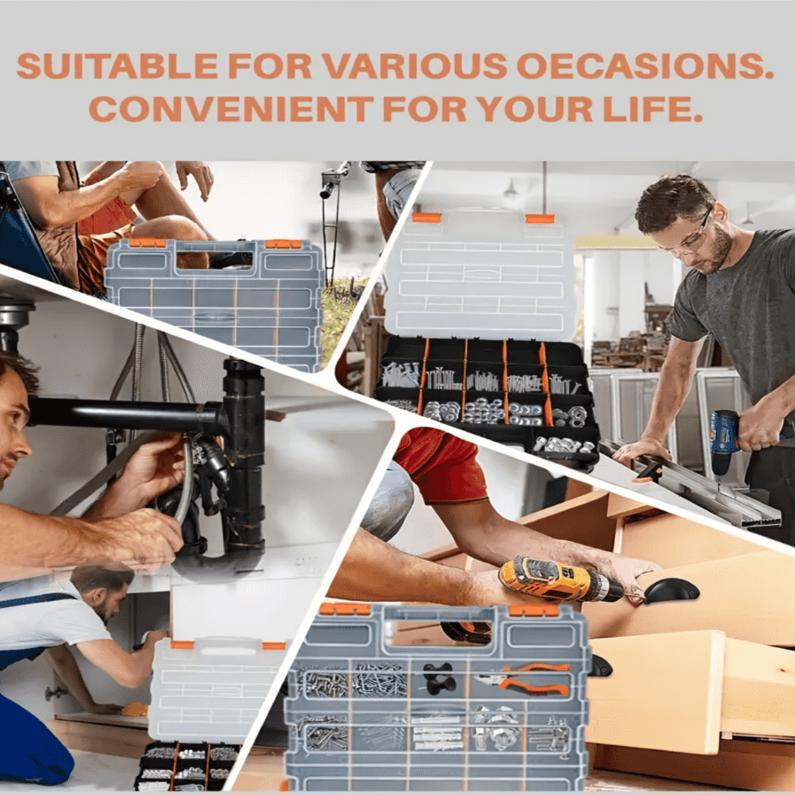 1575 Piece Stainless Steel Bolt Nut & Washer Assortment - Power Tools Gadget