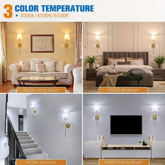 2pcs Battery Operated Wall Sconces by Snagg A Wall Light