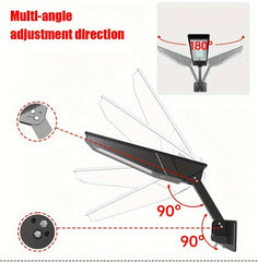 Solar LED Super Bright Outdoor Street Light with Remote by Snagg An Outdoor Light