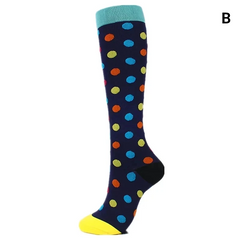 Unisex Compression Socks 20–30 mmHg Graduated Support for Nurses, Runners & Travel