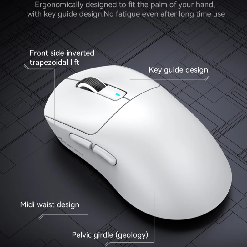 Lightweight Wireless Gaming Mouse Tri-Mode Connectivity for PC & Mac by Snagg A Gaming Mouse