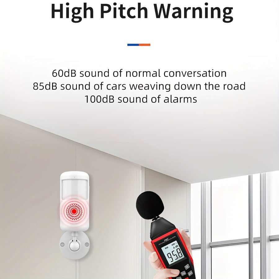 3 Pack WiFi Motion Sensor Alarms by Snagg A Sensor Alarm