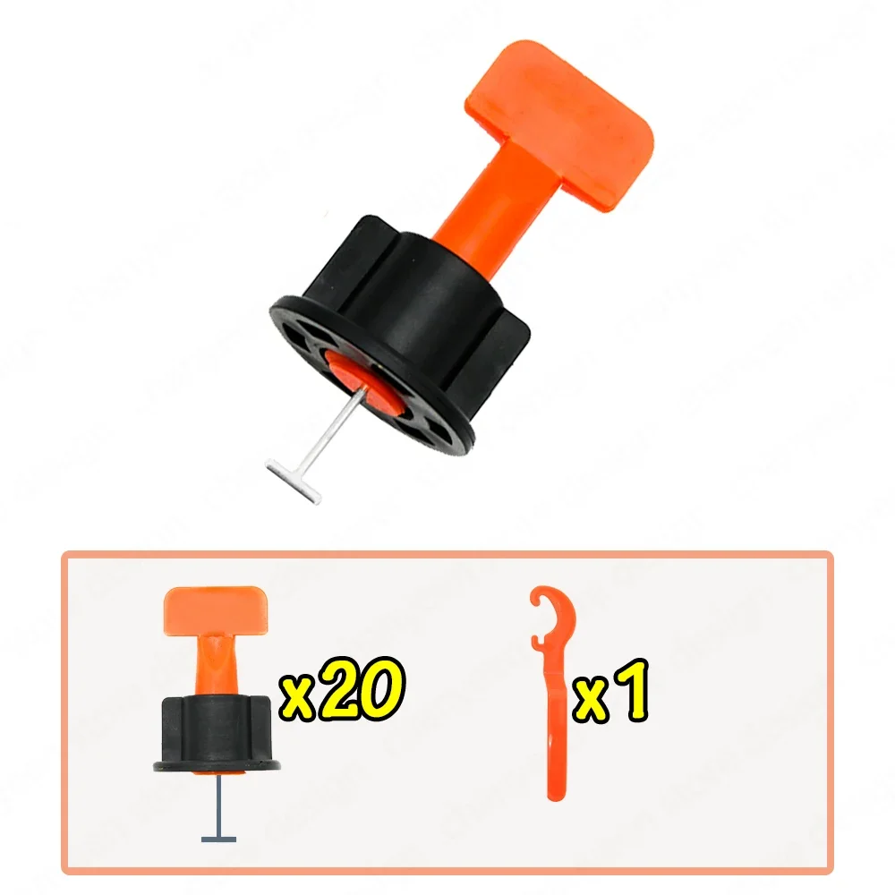Tile Leveling System Kit 21–904pcs | Floor & Wall Tile Leveler Clips Spacers Plier for Porcelain Ceramic
