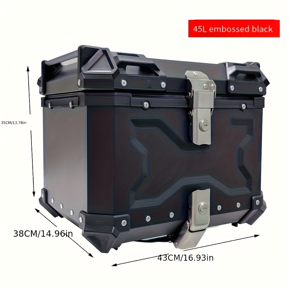65L Motorcycle Top Case by Snagg A Storage Box
