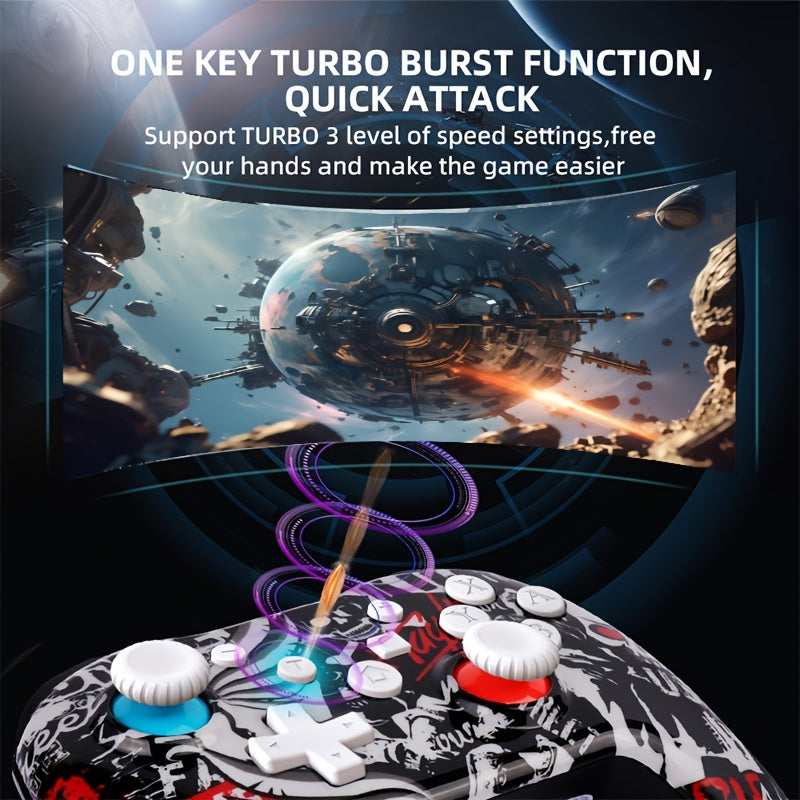 Camouflage Wireless Controller Compatible With Switch, Lite & OLED by Snagg A Game Controller