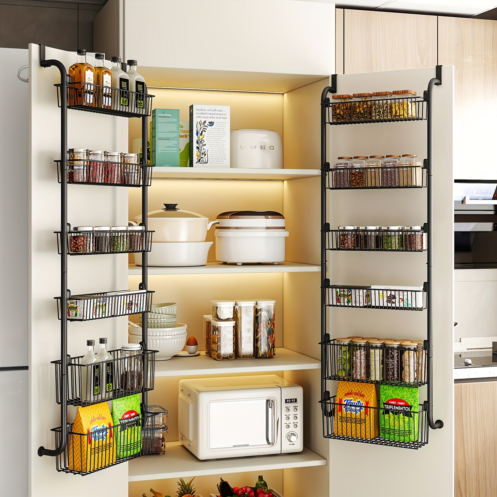 Over-the-Door Pantry Organizer by Snagg A Rack