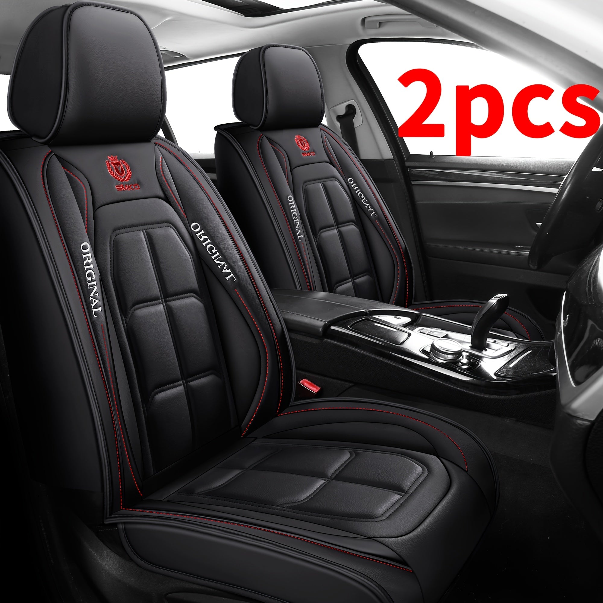 2pcs Universal Front Car Seat Covers by Snagg A Seat Cover