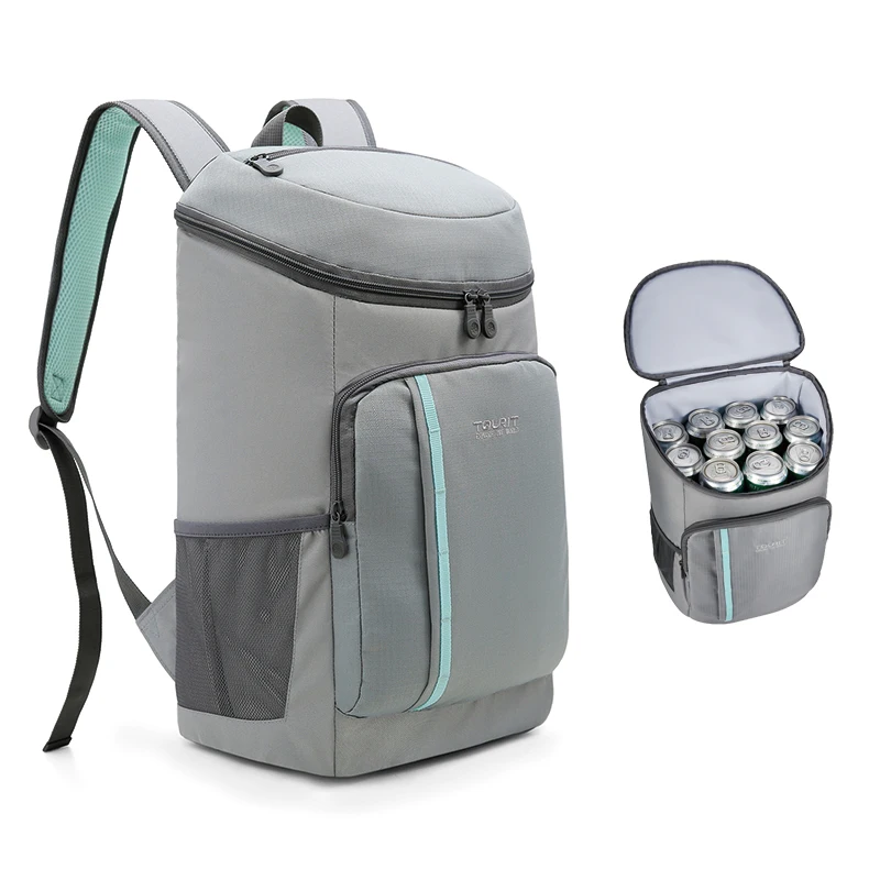 Thermal Insulated Cooler Backpack – Large Capacity Leakproof Picnic Bag with Bottle Opener for Outdoor & Meal Prep
