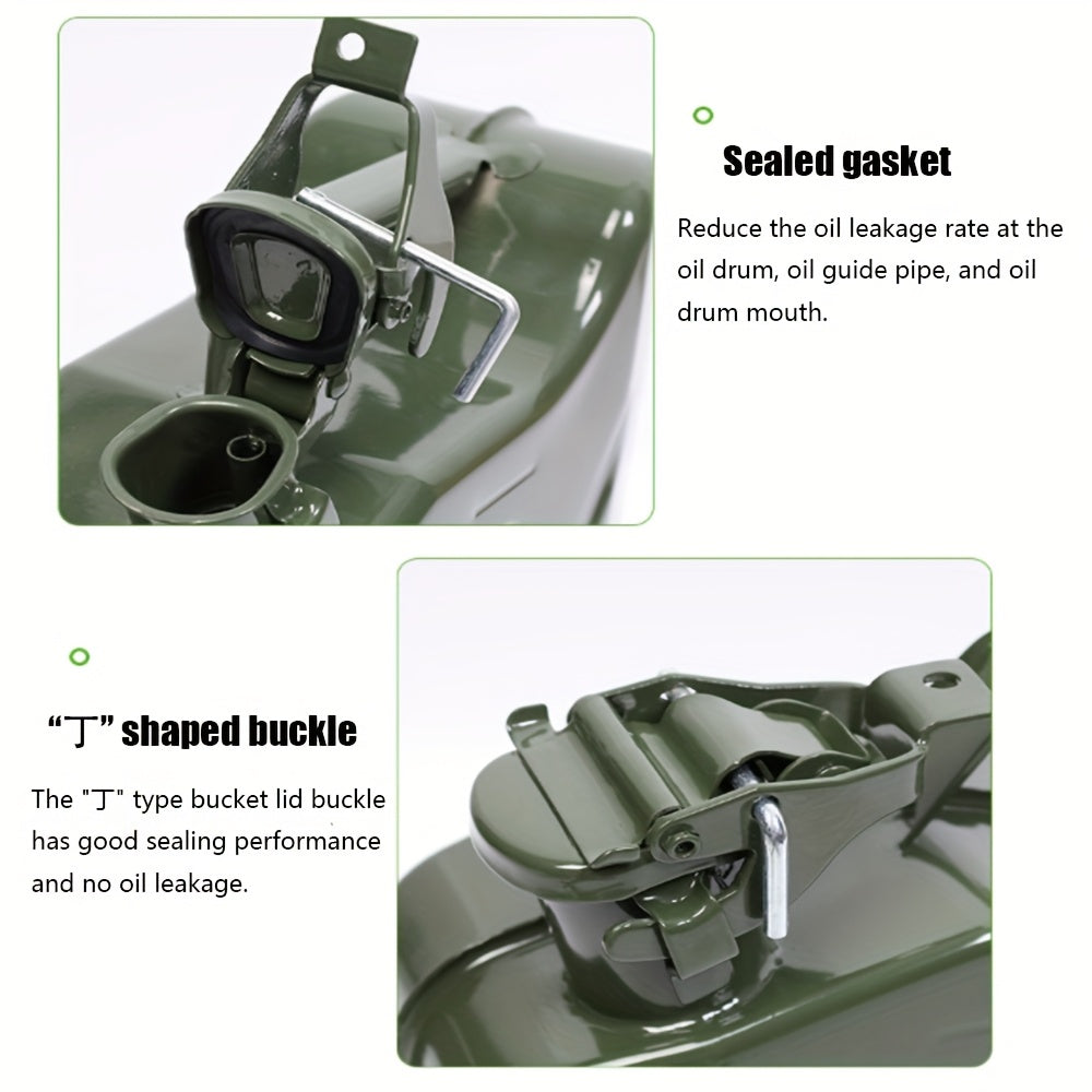 Portable Steel Oil Tank by Snagg A Fuel Can