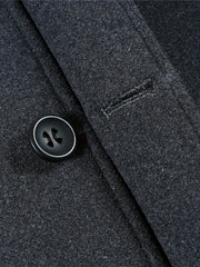 New Fall/Winter Men’s Wool Coat with Scarf Collar by Snagg A Coat