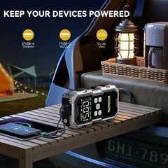 7000A Cordless Car Jump Starter by Snagg A Jump Starter