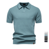 Men's Summer Breathable Polo | Lightweight Stretch Casual Essential