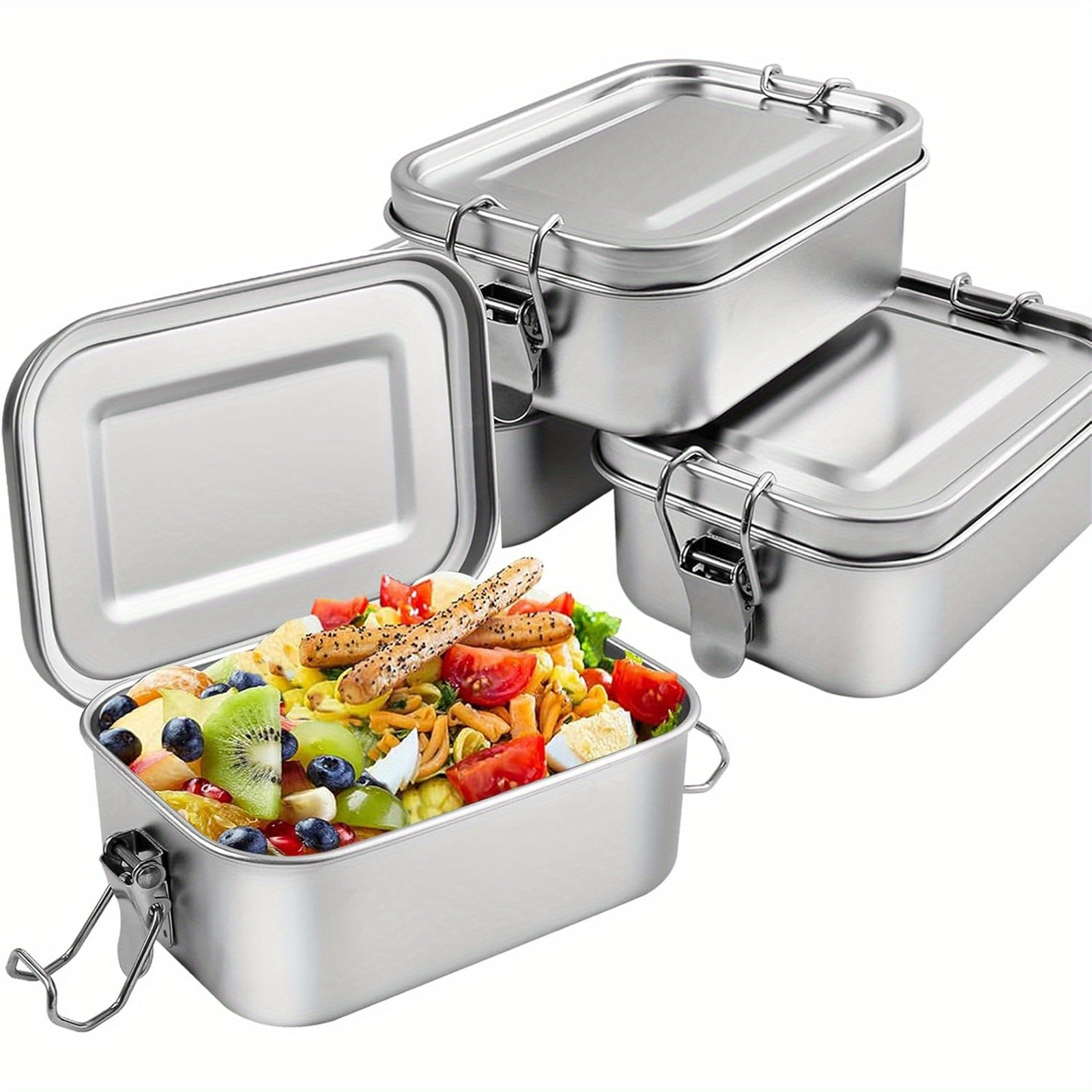 5pcs 850ml Stainless Steel Lunch Box Set by Snagg A Container