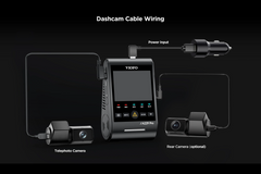 4K Dual Channel Telephoto Dash Cam | 4x Optical Zoom & Dual Sony STARVIS 2 Sensors