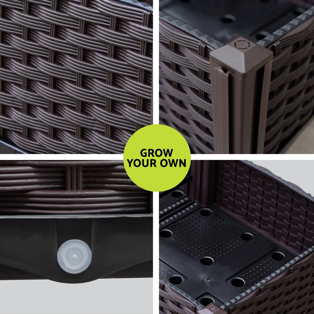 Raised Garden Bed Planter Box 120×40×36cm by Snagg A Garden Bed