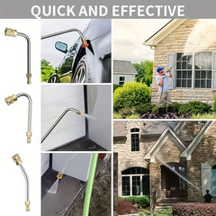 10 Pcs High Pressure Car Wash Extension Gun Set – 4000PSI Power Cleaning Kit