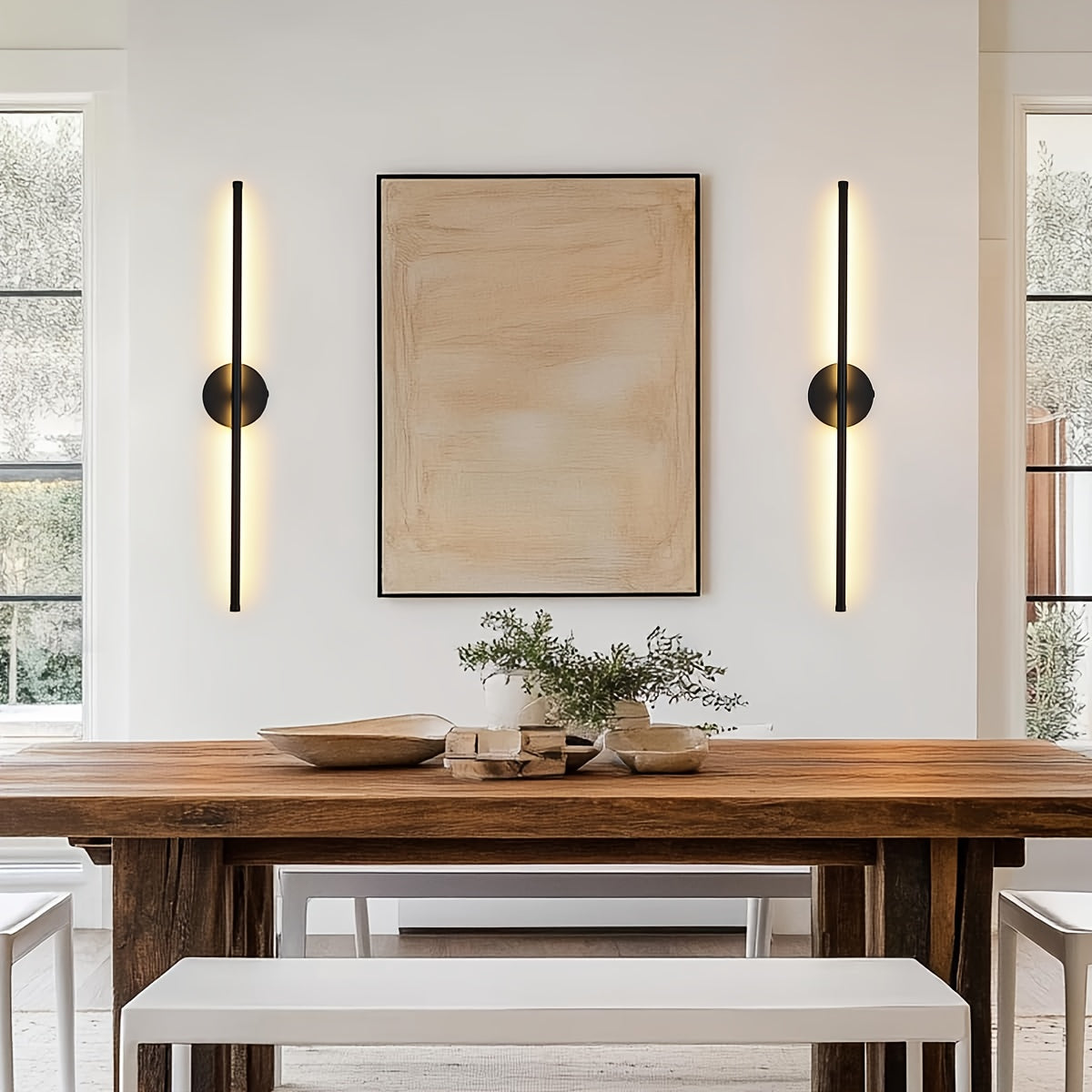 1pc/2pcs Battery Operated Wall Sconce Light by Snagg A Wall Light