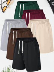 6pcs Men’s Summer Casual Jean-Style Shorts - SnaggIt