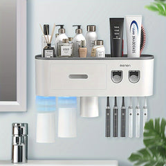 Wall Mounted Toothbrush Holder Set by Snagg A Toothbrush Holder