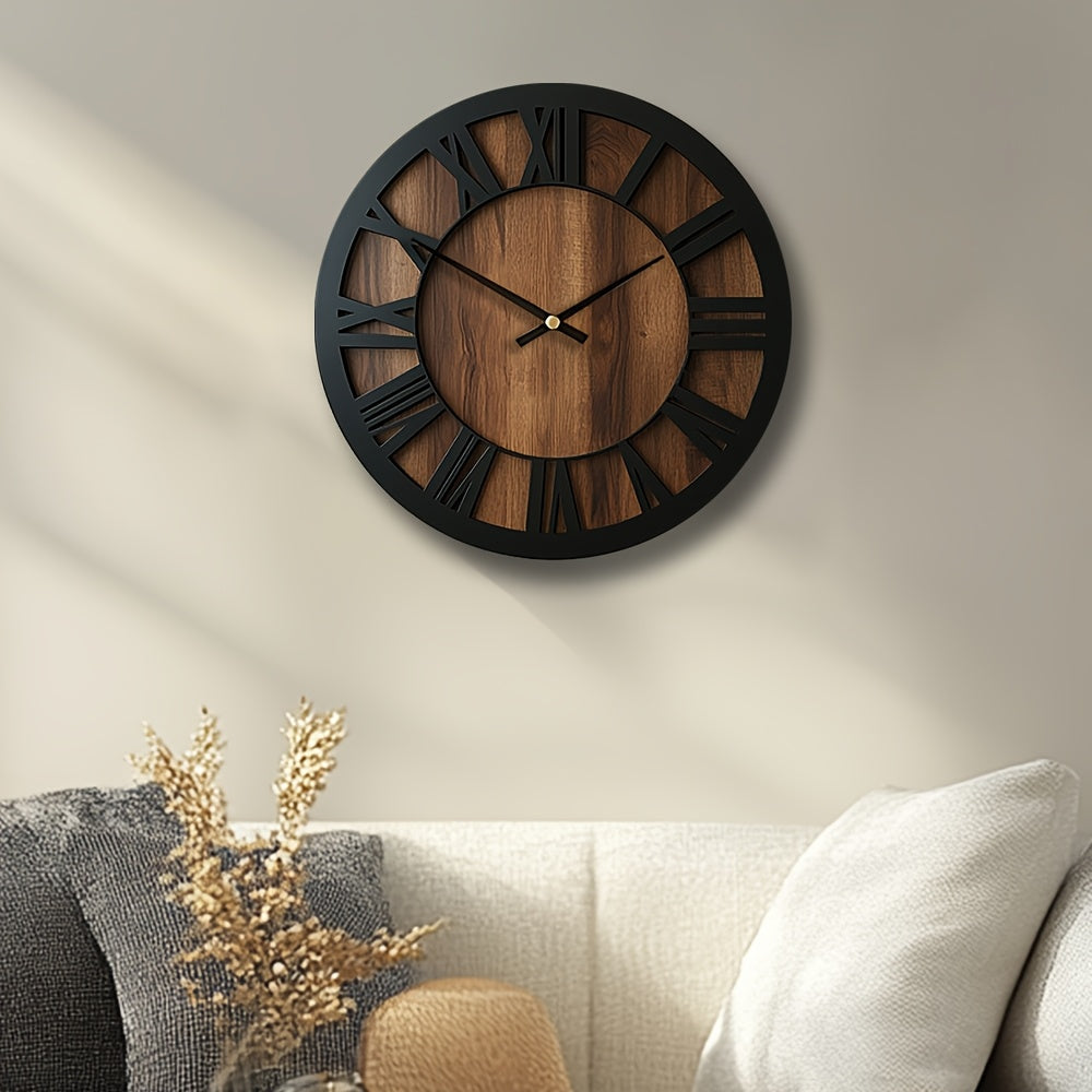 Vintage Wooden Wall Clock by Snagg A Clock
